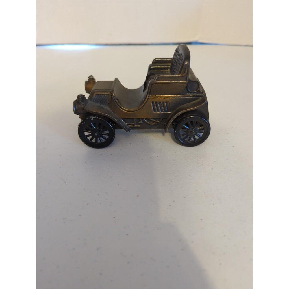 Vintage Advertisement  1902 Rambler Cast Metal Coin Bank Collectable Made in USA
